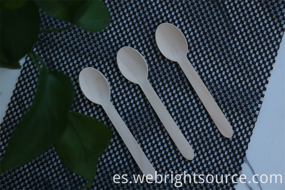 Disposable Wood Spoon